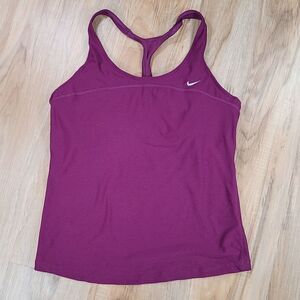 🔹️Nike Purple Fit-Dry Athletic Racerback Sleeveless Top Large